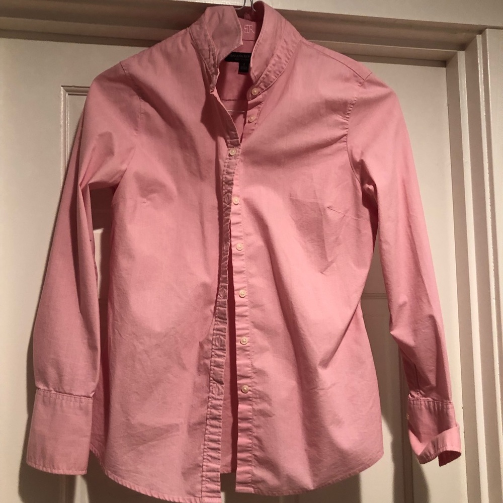 Pink Banana Republic Button-down